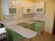 КУХНЯ ФАСАДЫ МДФ ГЛЯНЕЦ 2.3м.пог.-32000руб. С НАШИМ ЗАМЕРОМ И СБОРКОЙ - УСТАНОВКОЙ 44500руб.
